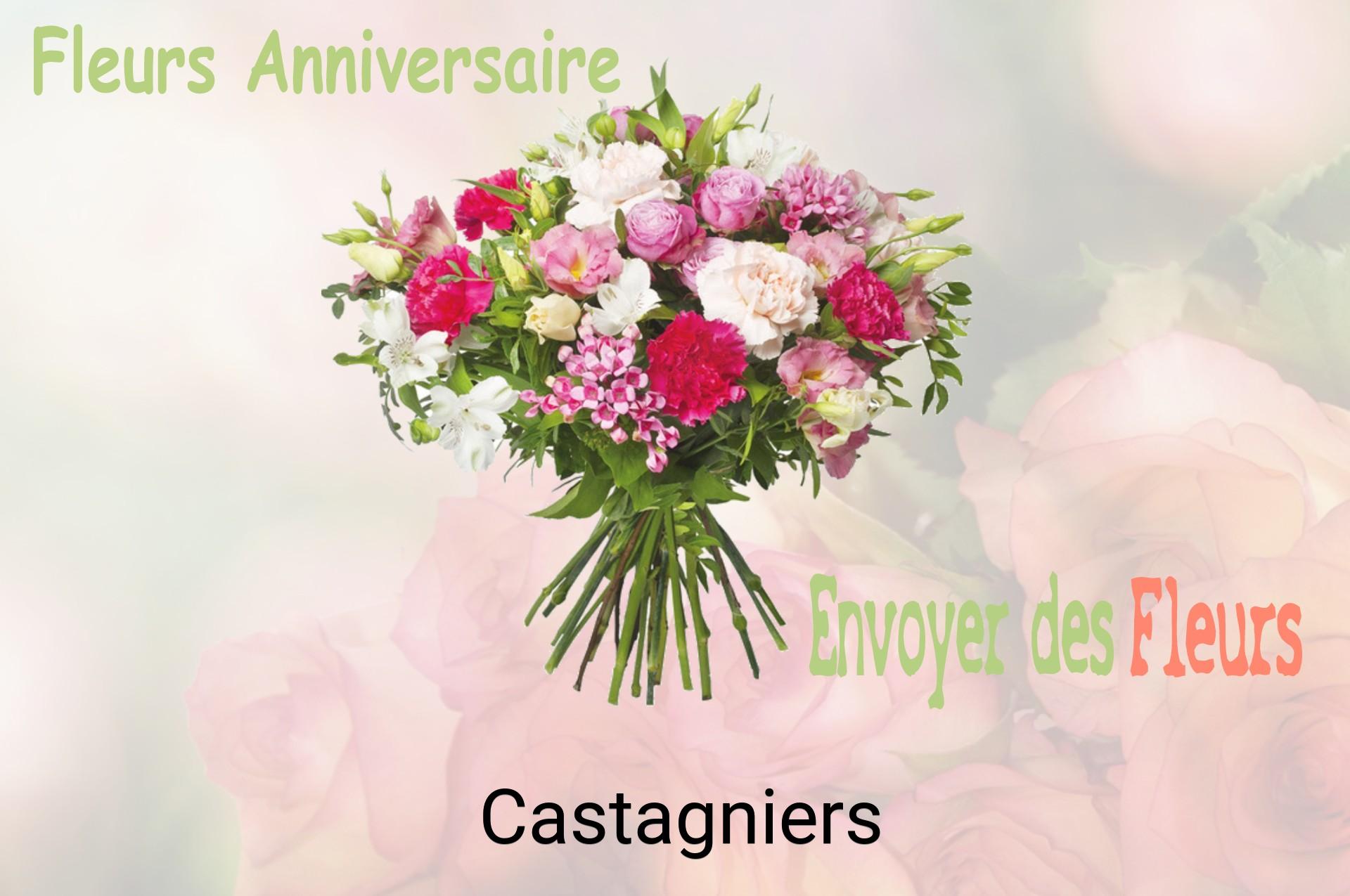 Bouquet de fleurs d’anniversaire livré à Castagniers